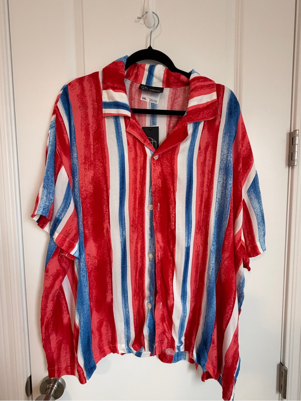 Original Use Red, White & Blue Striped Shirt